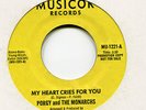 Porgy & The Monarchs  -  My Heart Cries For You   -   MUSICOR    REISSUE