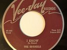 Doo Wop Group 45   SPANIELS   “I Know / Bus Fare Home” on VEE-JAY ’60 nice HEAR