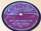 Doo Wop 78 The Tune Weavers - Happy, Happy Birthday Baby - Checker R&B 78 #872