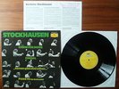 LP STOCKHAUSEN Chöre für Doris  Deutsch Gramophon  2530 641 1976  Dédicacé