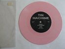 DAVID BOWIE TIN MACHINE PRESS CONFERENCE Paris 25/6/89 PINK VINYL UK TIN 7 MINT