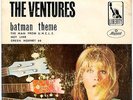 THE VENTURES “BATMAN THEME/ MAN FROM UNCLE” RARE MEXICAN 7” EP 45 RPM