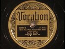 78 RPM -- Louie Lasky, Vocalion 02955, E-  Blues