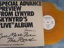 LYNYRD SKYNYRD - ONE MORE FROM THE ROAD - ORANGE VINYL PROMO