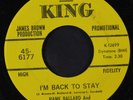 HANK BALLARD: I'm Back To Stay / Come On Wit' It 45 (dj) rare Funk