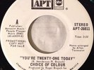 CHOICE OF COLOUR You're Twenty-One Today 45, Rare 70s Sweet Soul Promo NM-