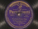 78 RPM -- Ozie McPherson (Ware) with L. Austin group, Paramount 12327, V+ Jazz