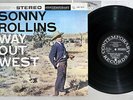 SONNY ROLLINS WAY OUT WEST CONTEMPORARY LAX-3010  Japanese Pressing  Vinyl  LP