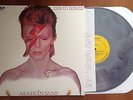 David Bowie ?Aladdin Sane LP + lyrics Insert swirl Grey Vinyl  Japanese Reissue