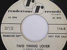 RARE DOO-WOP PROMO 45/ THE LIONS 