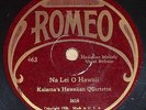 Kalama's Hawaiian Quartette-Na Lei O Hawaii/Hanohano Romeo 463 78 E/E-
