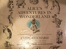 Alice's Adventures in Wonderland Box w/ 1923 Book Riverside Records 1957 Vinyl