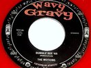 THE MOTIONS RED VINYL 45 BUMBLE BEE Rockabilly Garage Surf Mad Mike ALF NEWMAN