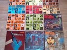 9 x bbc sound effects vinyl lps nos 1,2,3,4,6,,21,22,death , horror