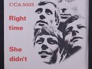 PETARDS: Right Time / She Didn't 45 (Germany, PS w/ sl wear) rare Rock & Pop