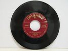 THE COLLINS KIDS 45 RPM THE ROCKAWAY ROCK / MAKE HIM BEHAVE COLUMBIA VG++