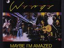 PAUL MCCARTNEY & WINGS: Maybe I'm Amazed / Soily 45 (Spain, PS, promo tol) rare