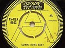 MEL TORME - Comin' Home Baby / Right Now .. 1962 Uk London DEMO 45rpm