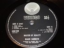 BLACK SABBATH - MASTERS OF REALITY - UK ISSUE - VERTIGO SWIRL - NEAR MINT