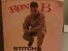 RARE Hard to Find Ron B Stitch by Stitch Vinyl Record Album + News Article Clip