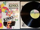 The Kinks Face to Face Original tri-color pressing Stereo w/sleeve