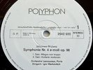 Brahms: Symphony No.4 - Igor Markevitch **Polyphon White Label Promo Stereo LP**