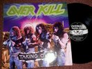 Overkill taking over LP vinyl schallplatte metallica slayer anthrax megadeth sod