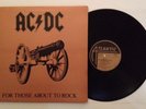 AC/DC - For Those About To Rock - 1981 Vinyl LP Masterdisk RL SD 11111 (NM-)