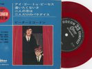 PETER AND GORDON EP PS Japan I GO TO PIECES red wax vinyl x7291