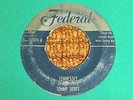 45 RPM Tommy Scott FEDERAL [Gold Top] Tennessee -Freckle Face Gal BOPPERS