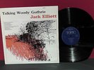 Jack Elliott - Talking Woody Guthrie FOLK 1 press UK 63 VINYL TOPIC 12 T 93 MINT