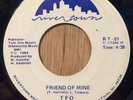 TFO modern soul boogie 45 Friend Of Mine / The Goes My Heart   Rivertown