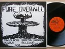 V/A PURE OVERKILL LP UK 1983 GREAT DIY NWOBHM INDIE HARD ROCK GUARDIAN RARE