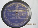 78rpm record bad luck blues madame