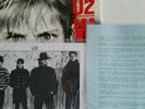 U2 WAR RARE USA 1ST PRESS PROMO LP VINYL W/ PROMO PRESS SHEETS AND STAMPED