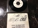 Carry Doll Motley Crue Stick To Your Guns/Toast Of The Town 45 Record Bootleg
