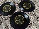 ACDC THREE SINGLES ON ALBERT LABEL WITH KANGAROO.