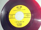 THE VELTONES I Need you so / Now RED VINYL Doowop 45 on LOST NITE e4295