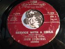 KUF-LINX w/ JOHN JENNINGS Doowop Rockabilly 45 Service With A Smile / Eyeballin