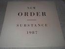 NEW ORDER Substance - Factory 1st Pressing with Embossed Sleeve - 1987 LP x 2 EX