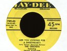 THE CRICKETS DEAN BARLOW Looking for a Sweetheart on Jay Dee R&B Doo Wop 45 Hear