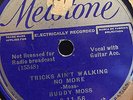 BUDDY MOSS MELOTONE 61156 BLUES 78 RPM RECORD E