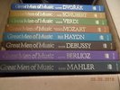 10- GREAT MEN OF MUSIC TIME LIFE MOZART VERDI SCHUBERT BERLOIZ DEBUSSY HAYDEN