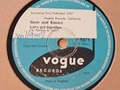 Rare Rock 'n' Roll, Jivers, Boppers GENE AND EUNICE Let's Get Together/UK Vogue