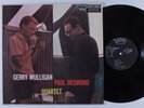 GERRY MULLIGAN/PAUL DESMOND Quartet VERVE MGV-8246 LP mono