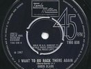 Chris Clark - I Want To Go Back There Again 45 Tamla Motown TMG638