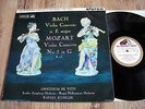 GIOCONDA DE VITO, BACH/MOZART VIOLIN CONCERTO/ORIG UK HMV ASD 429 STEREO LP/1961
