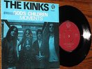 KINKS God´s Children / Moments 1971 VERY RARE Norway p/s 45. NICE COPY