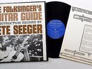 PETE SEEGER the Folksingers Guitar Guide LP Folkways w/ BOOKLET vinyl VG++