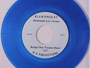 ELVIS PRESLEY: Bridge Over Troubled Water / Lawdy Miss Clawdy 45 (blue wax, unr